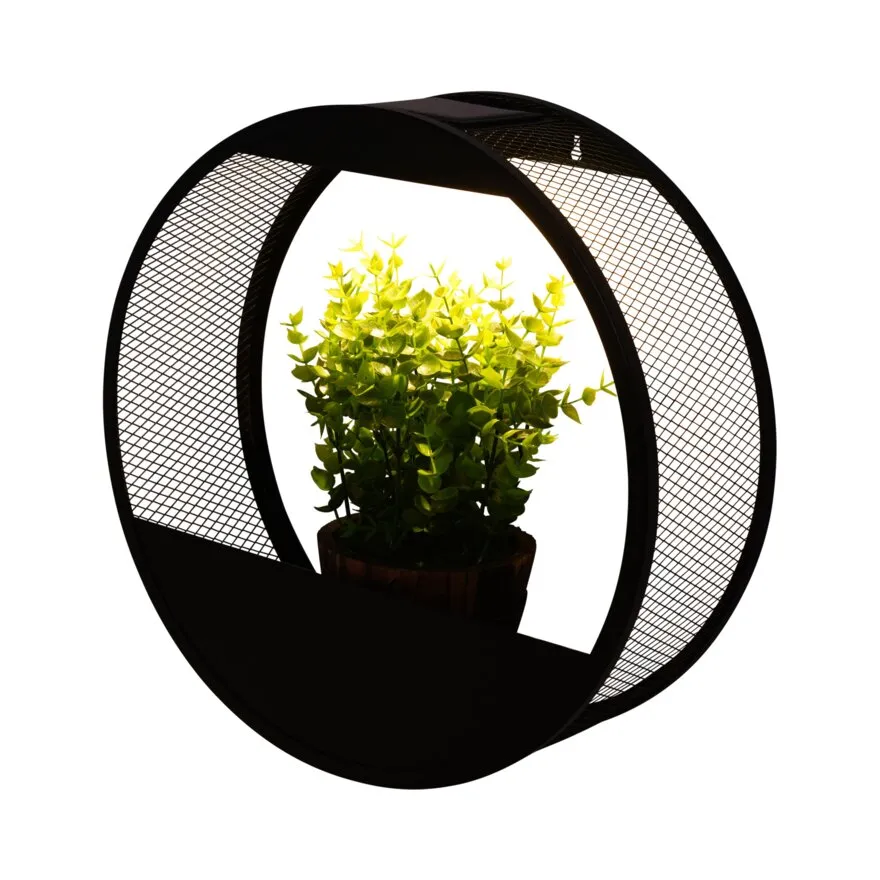 Solar Outdoor Wall Lamp – Automatic and Economical Lighting