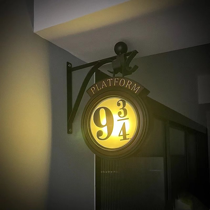 Vägglampa Dekorativ – Trollkarlsuniversum och Vintage Stil