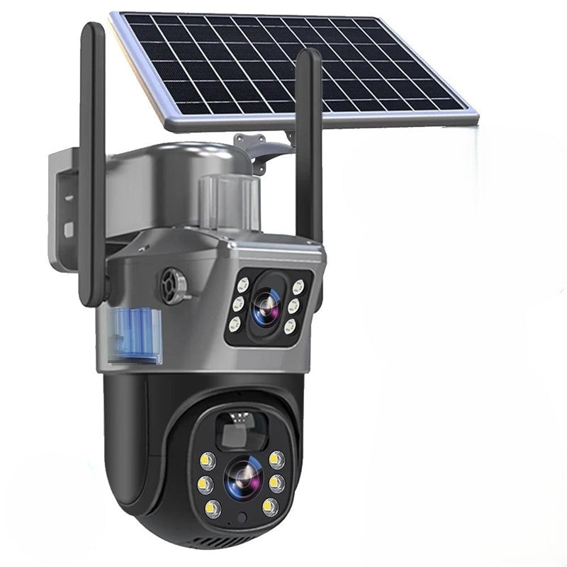 Smart Security Camera – Wi-Fi Connectivity and Solar Power
