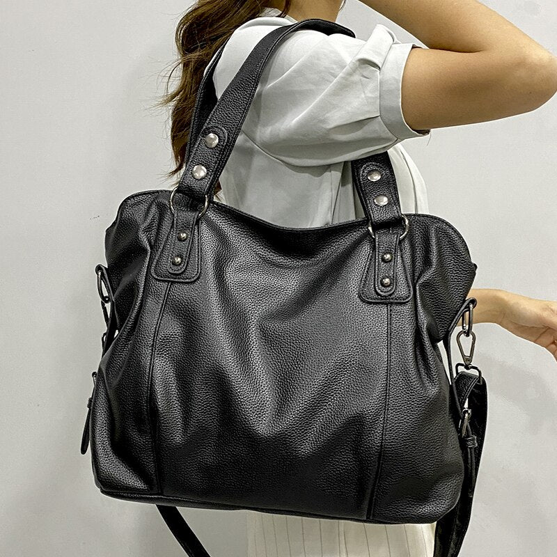 Zita | Grand Sac À Main Souple Avec Bandoulière Amovible – Élégance Et Praticité