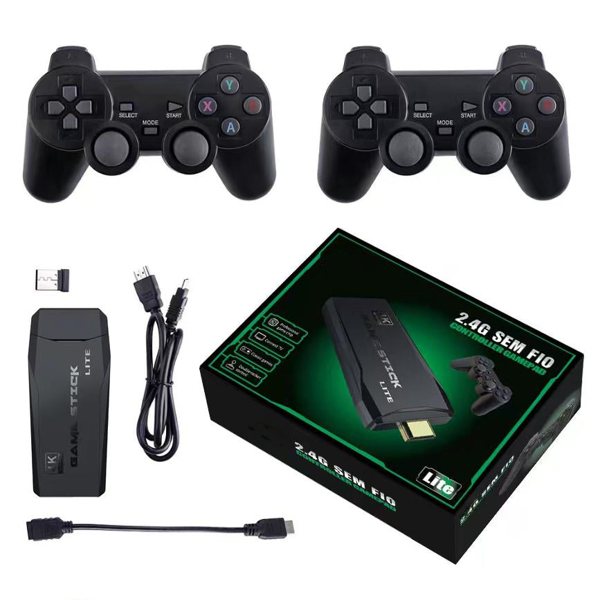 Retro Game Console – 4K Experience and Dual Joystick
