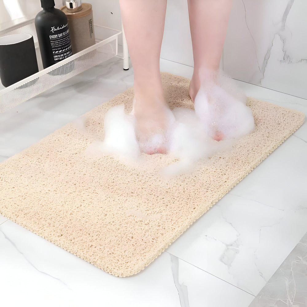 Tapete de Casa de Banho Antiderrapante – Conforto e Segurança para os Seus Pés