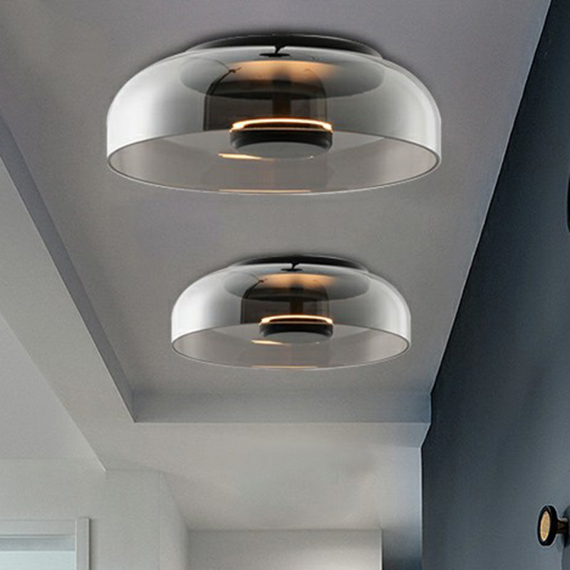 Plafonnier Led En Verre – Éclairage Élégant Et Moderne