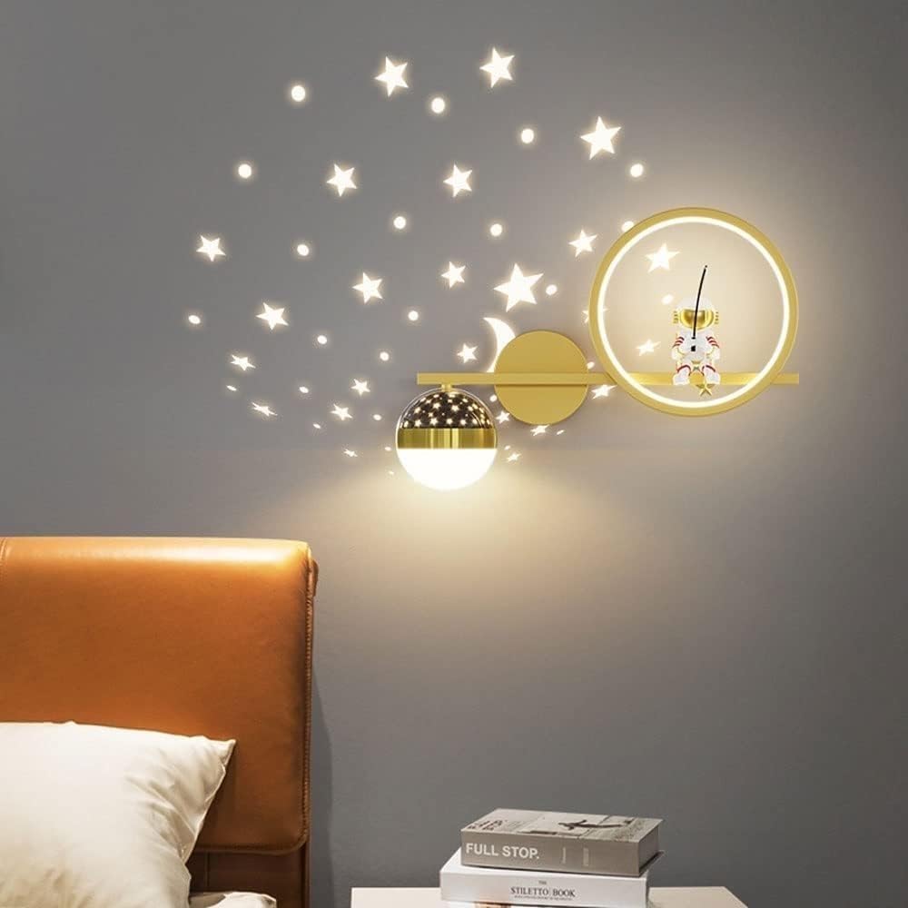 Aplique de Parede LED para Quarto de Criança – Luz Suave e Atmosfera Relaxante