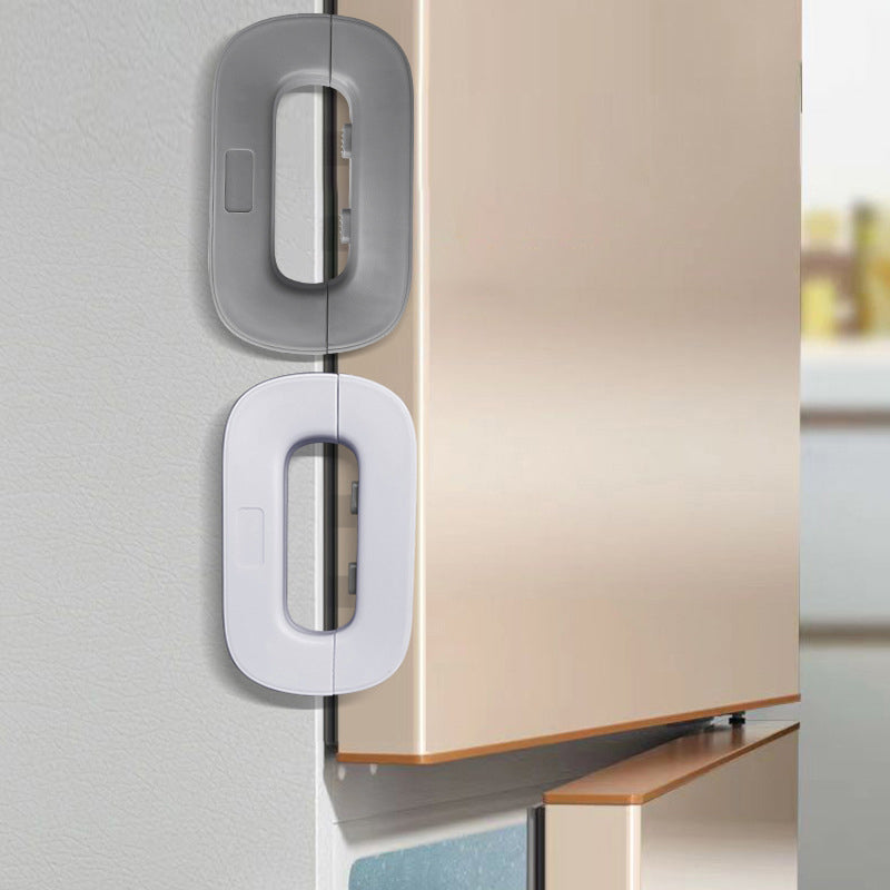 Zamykacz zabezpieczający samoprzylepny – dyskretna ochrona dla szafek i szuflad