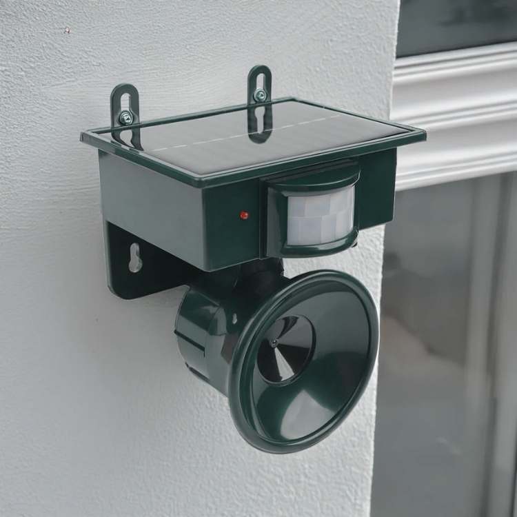 Ηλεκτρονική Απωθητική Συσκευή Για Κήπο — Κυνηγάει Τα Πουλιά Και Προστατεύει Τους Χώρους Σας