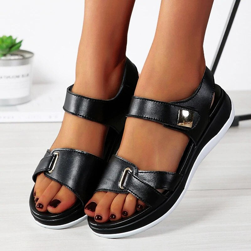 Josiane | Sandalias Informales Chic – Diseño Puro y Moderno