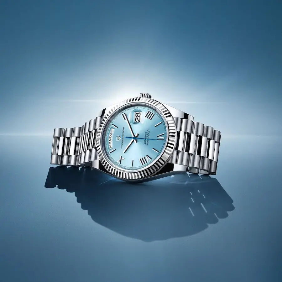Relógio Automático de Luxo – Elegância Clássica e Mecanismo de Precisão 