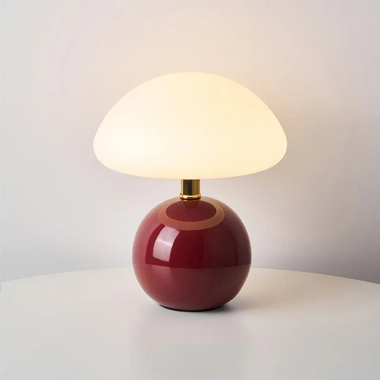 Stolní lampa ve tvaru houbě – elegance a originalita 