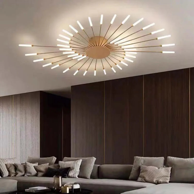 Luz de Teto LED Moderna – Iluminação Elegante e Design Contemporâneo 