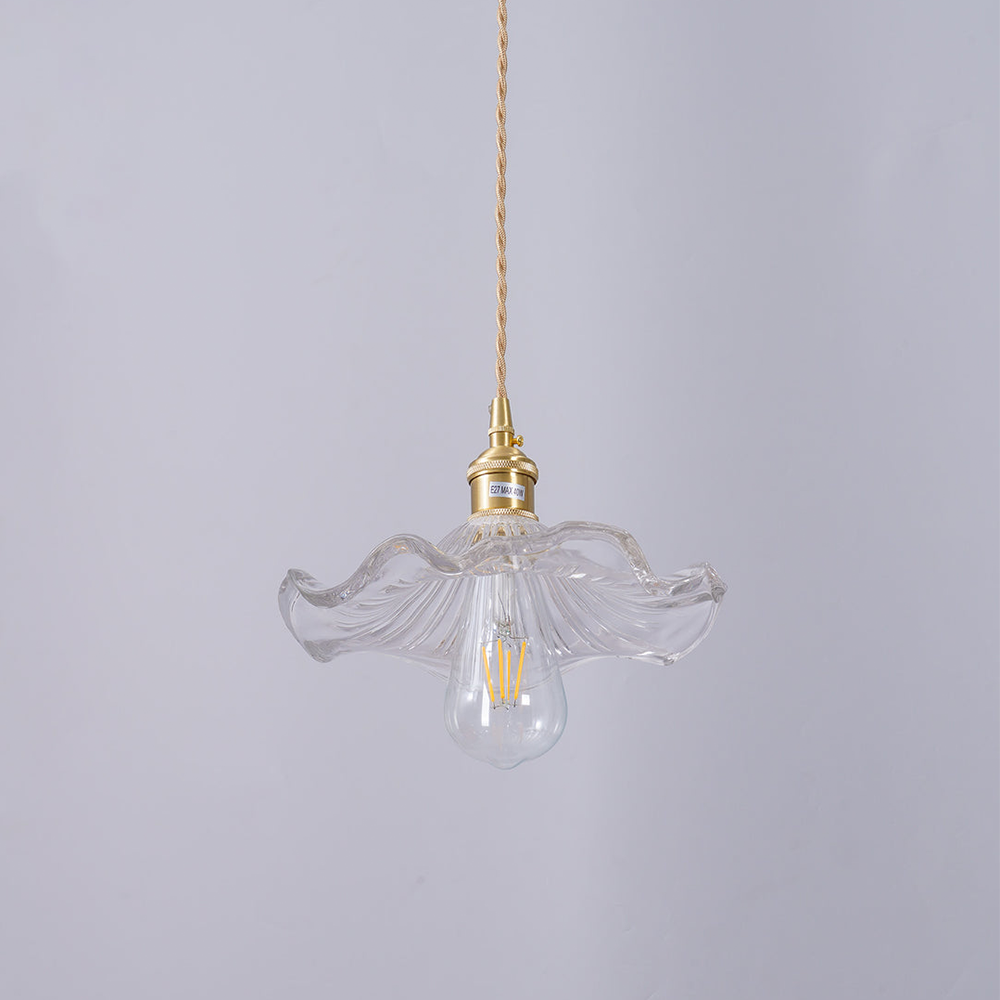 Lâmpada Flor Suspensa – Charme Natural e Espírito Terno 
