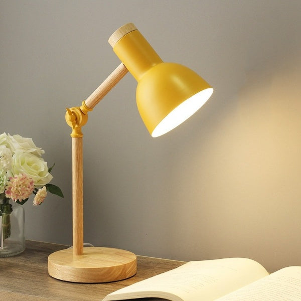 LED Stolní Lampa – Přírodní Styl a Severský Design 