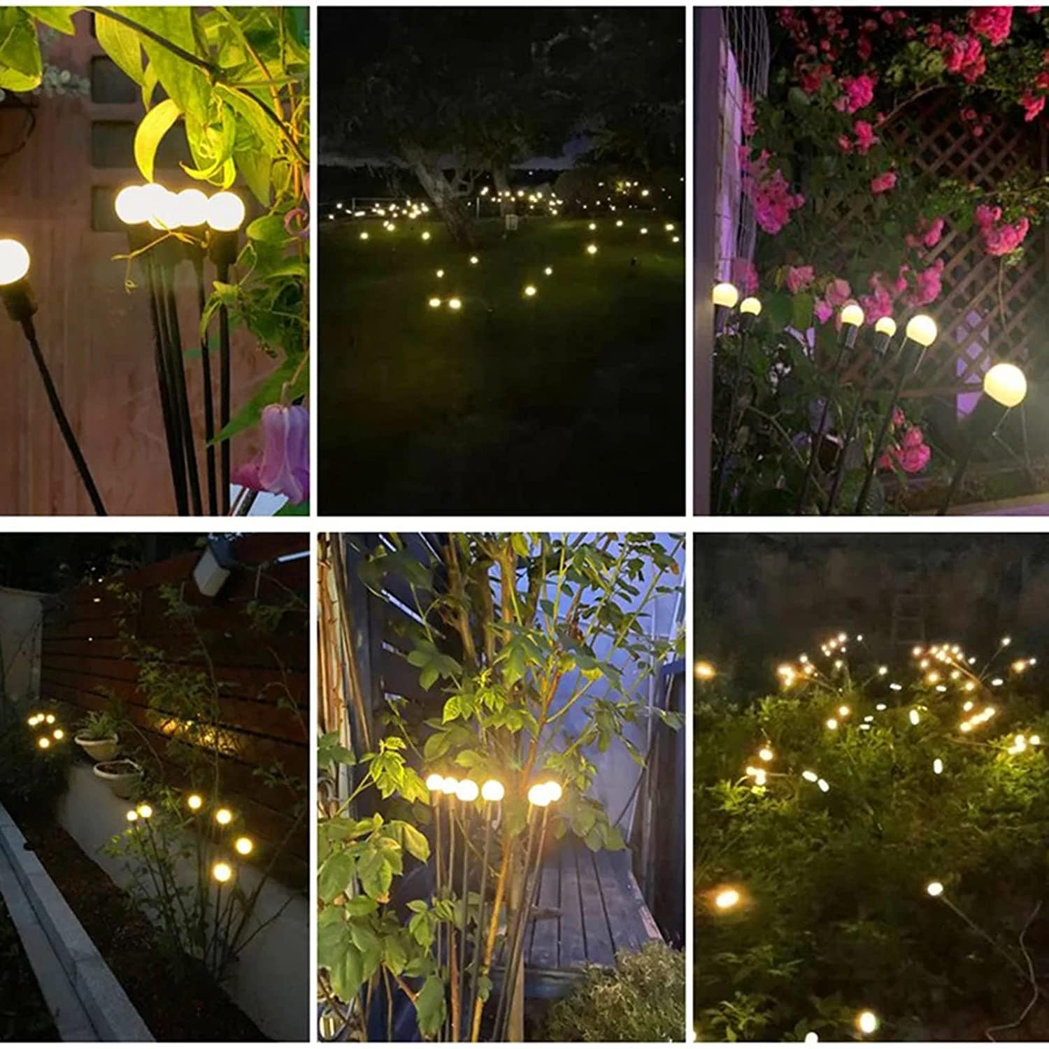 Lampy LED Lucioles Zasilane Energii Słonecznej – Magiczna Atmosfera dla Twojego Ogrodu 