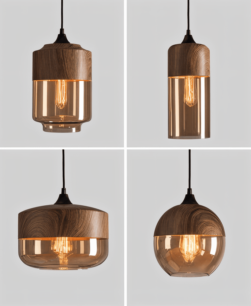 Retro Glas Loft Pendelleuchte - Trendy Leuchten & Einzigartige Atmosphäre