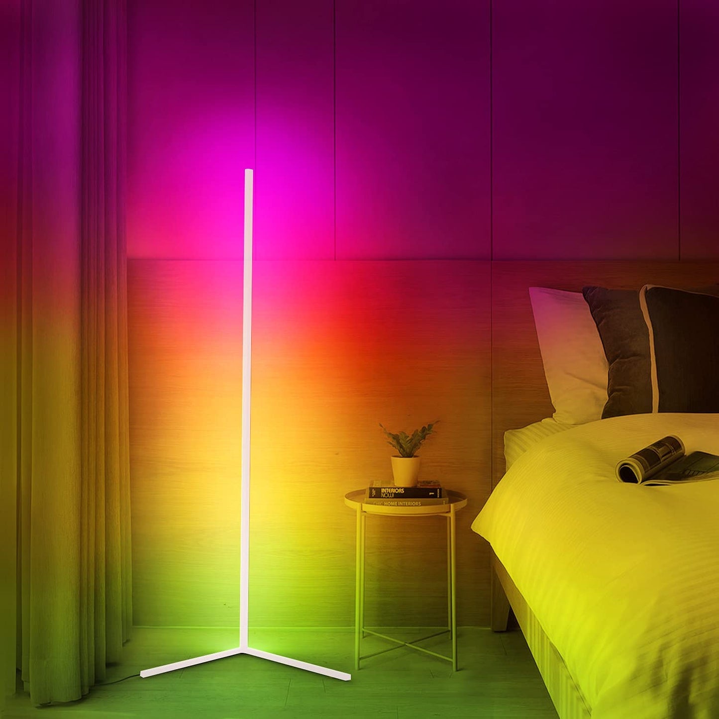 LED Hoeklamp – Sfeerverlichting en Minimalistisch Ontwerp 