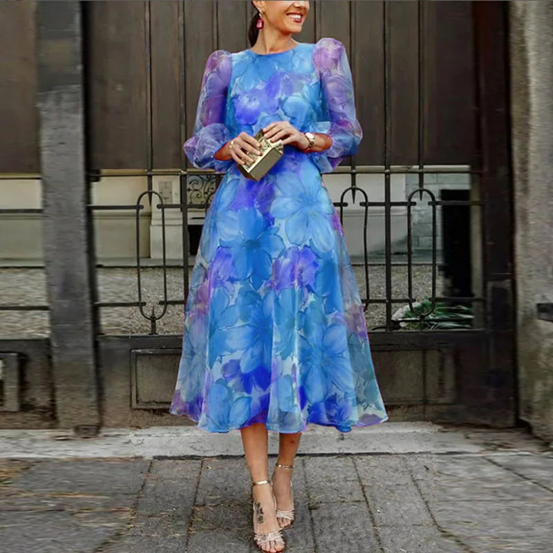 Sophie | Rochie Florală Elegantă – Stil Chic și Feminin 