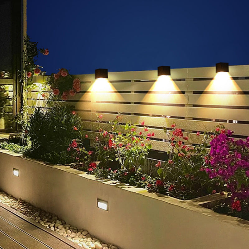 Zewnętrzna solarna lampa ścienna IP65 - trwałe, ekologiczne oświetlenie