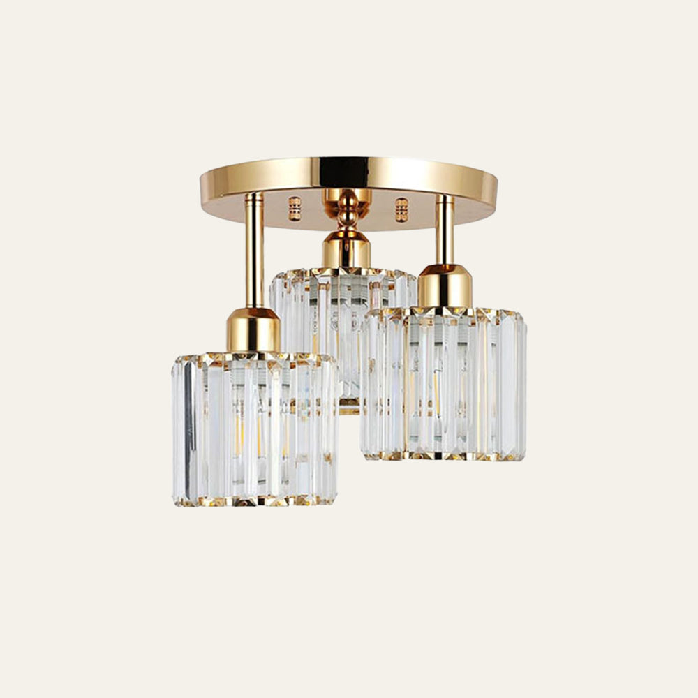Loftlampe Semi-Nedsænket – Moderne Elegance Og Raffineret Glans 