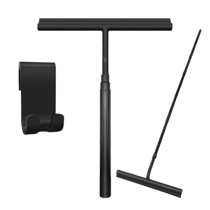 Raclette De Douche Télescopique – Nettoyage Facile Et Sans Effort