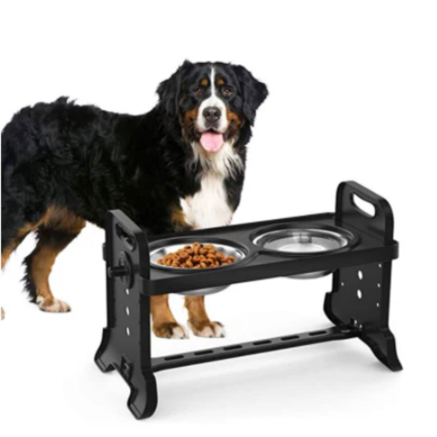 Höjd matskål — Halkfri för hund 
