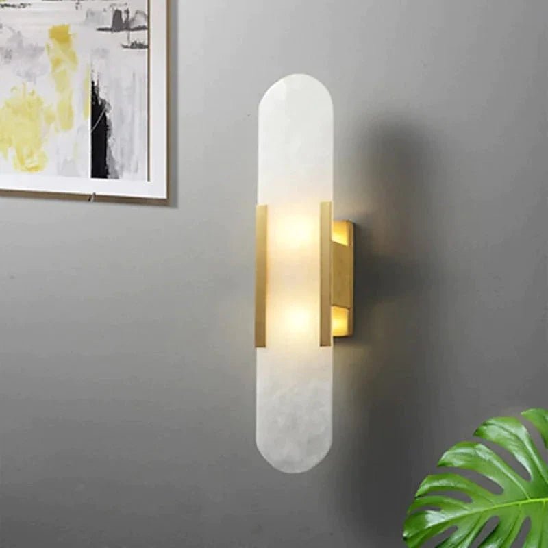 Applique Murale LED Nera e Dorata – Eleganza Moderna e Design Chic 