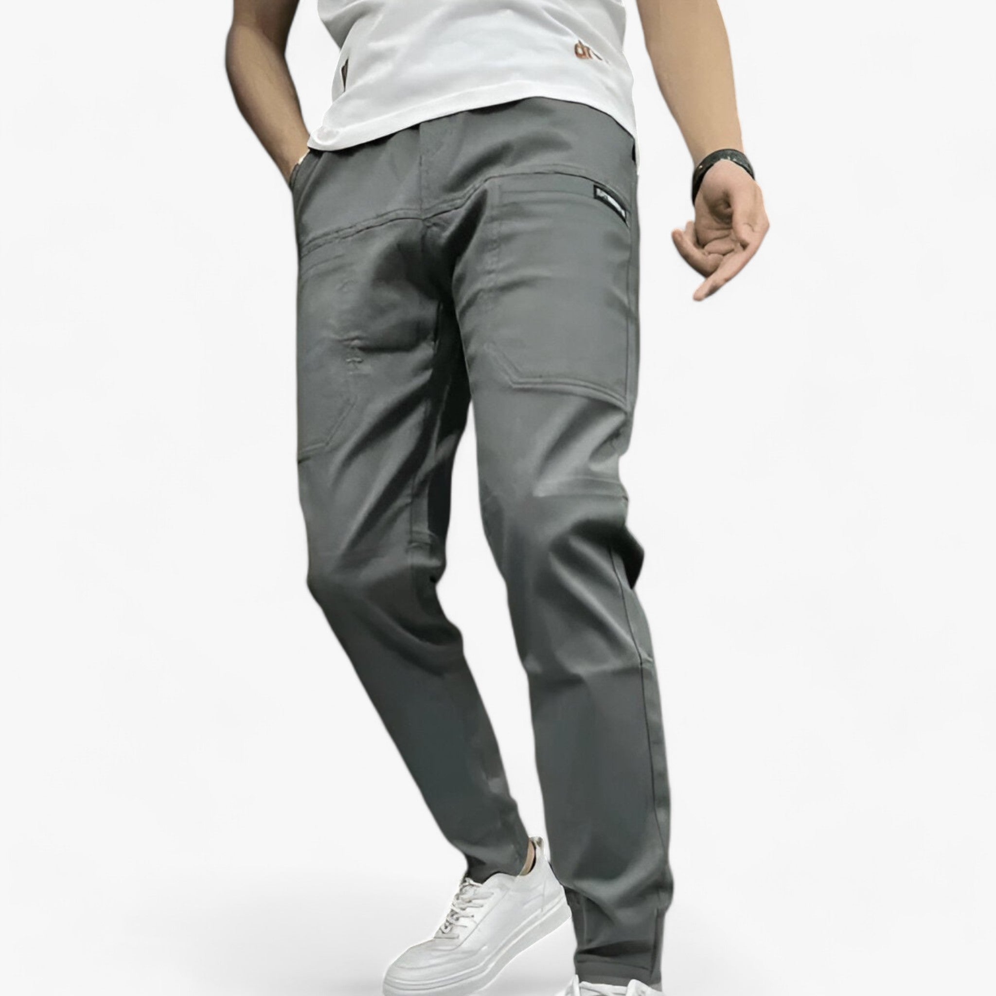 Pantaloni Cargo Estensibili – Polivalenti, Pratici e Moderni 