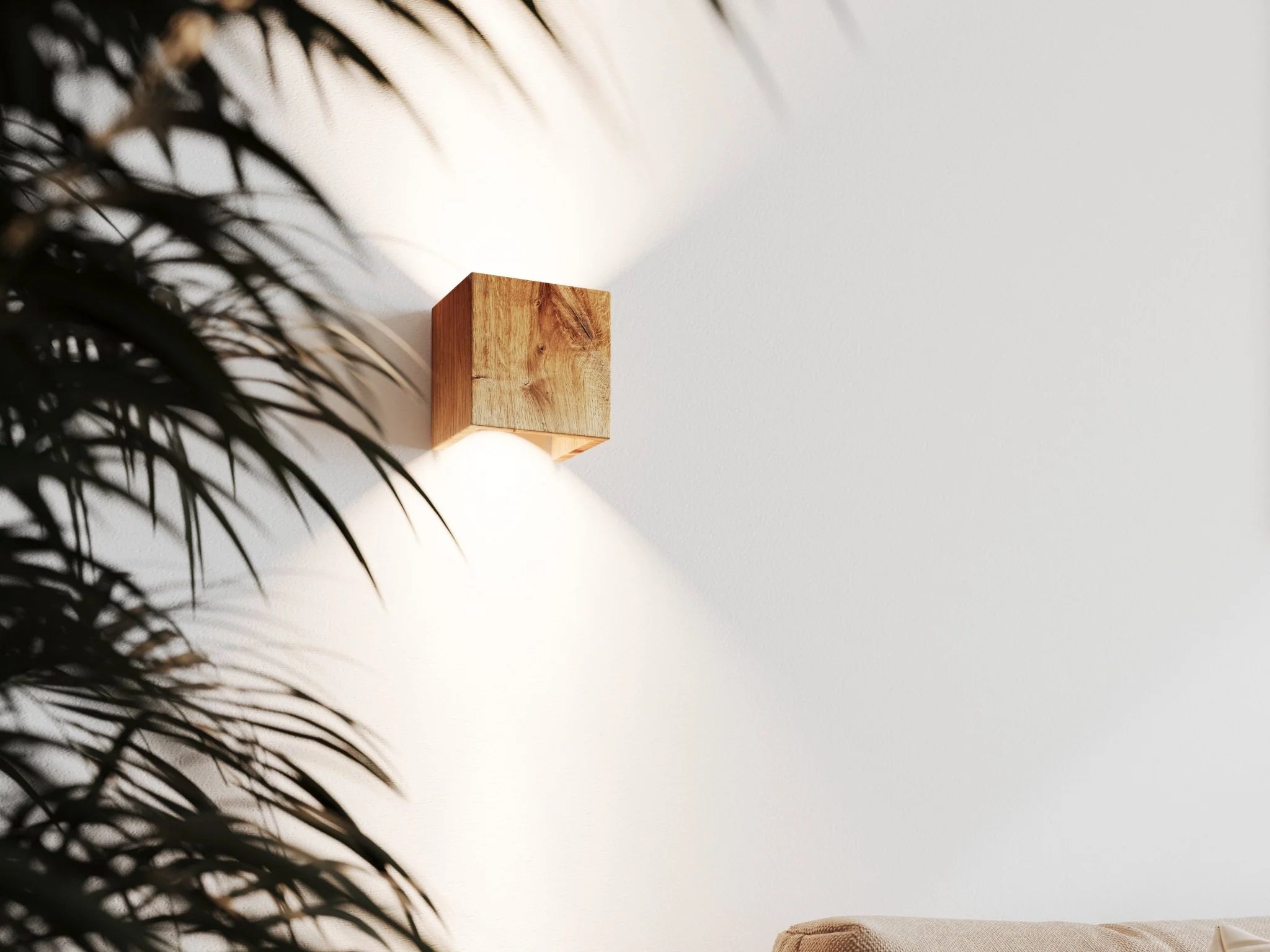 Nástenná lampa štvorec – štýlová a autentická 