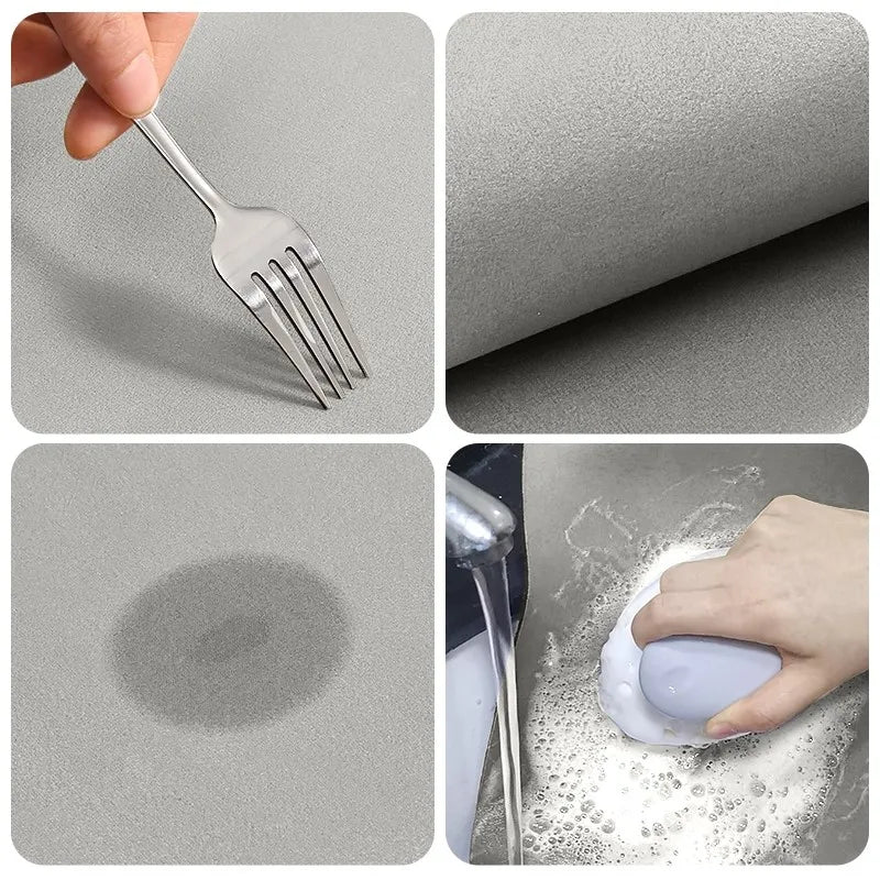 Tapis Antidérapant – Séchage Rapide Et Surface Ultra Absorbante