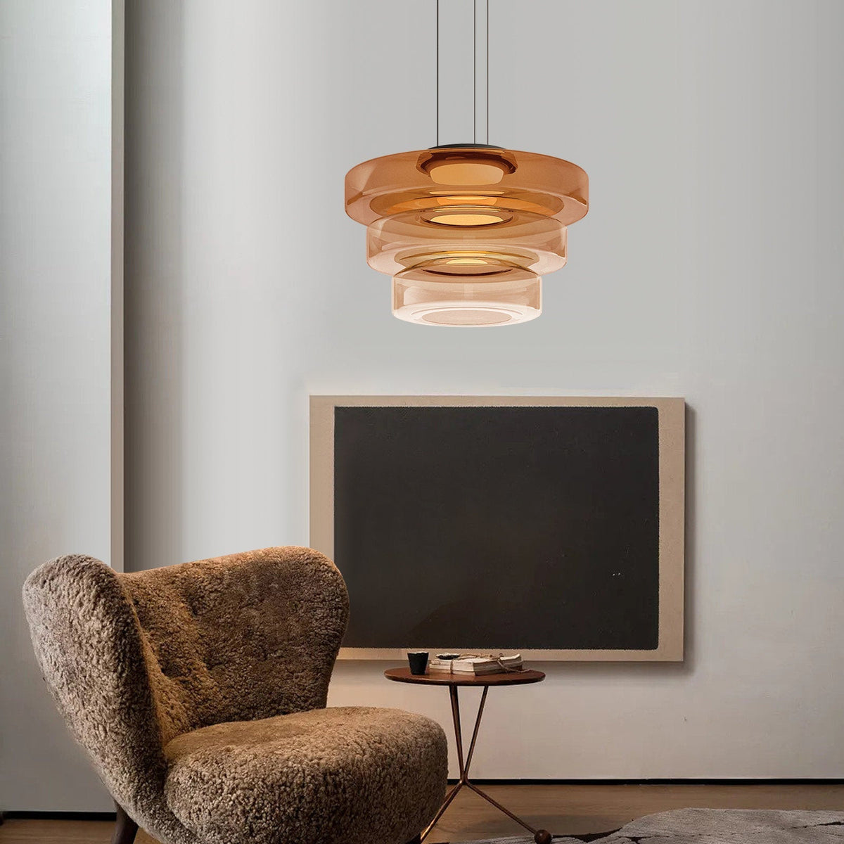Hänglampa i glas i Bauhausstil - Elegans och modernitet