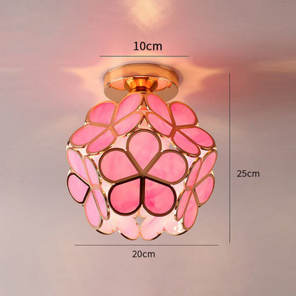 Loftlampe i Blomsterform – Delikat og Moderne Design 