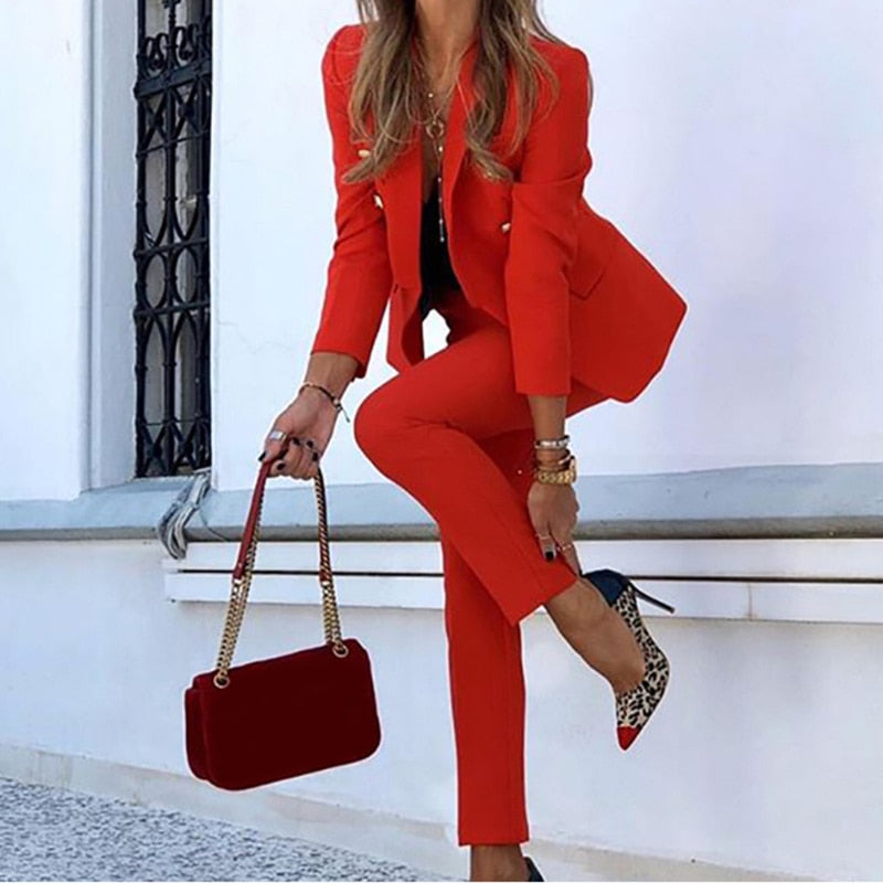 Zita | Ensemble Blazer Et Pantalon – Silhouette Raffinée Pour Femme