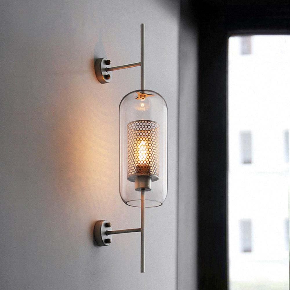 Industrialna geometryczna lampa ścienna - styl i nowoczesność