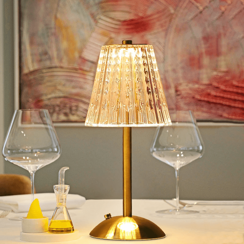 Trådløs Bordlampe – Nomadisk og Elegant Belysning 