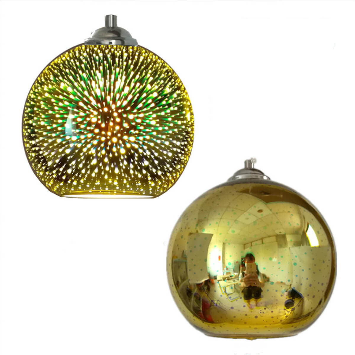 Moderne Hanglamp Vuurwerk Effect – Visuele Glans En Trendy Ontwerp 