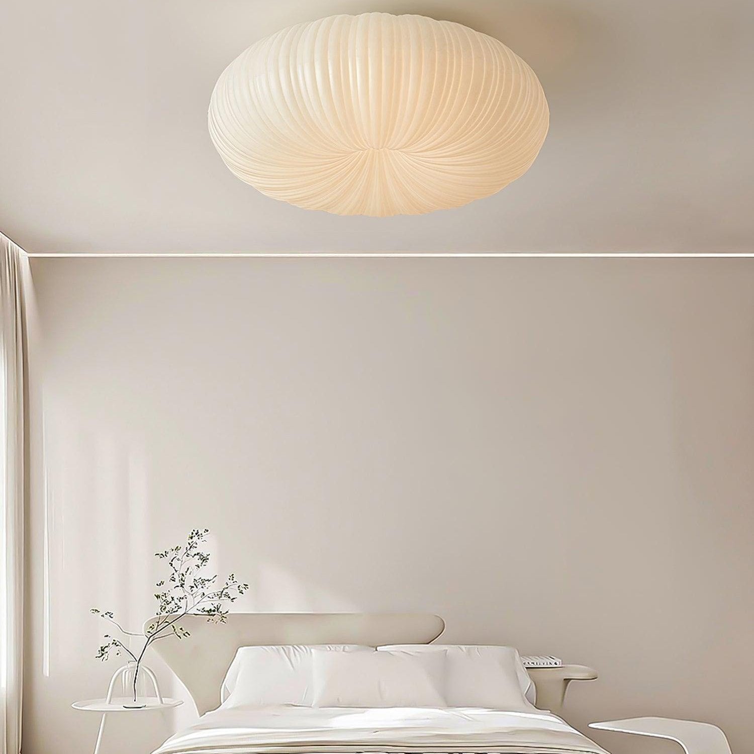Candeeiro de teto LED moderno com controlo remoto - Conforto e elegância