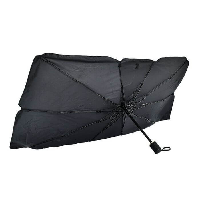Guarda-chuva dobrável com para-brisas - Proteção solar e frescura instantânea