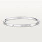 Rigid Bracelet – Finish Silver and Refined Style 