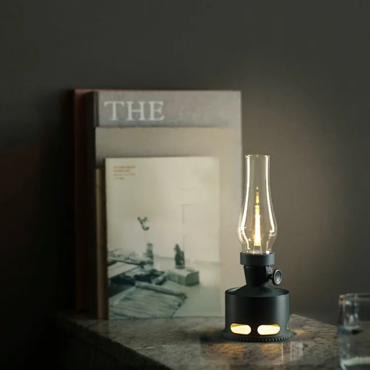 Lámpara LED de Estilo Retro – Iluminación Decorativa Elegante 