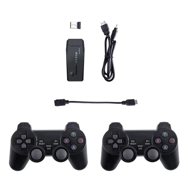 Retro Game Console – 4K Experience and Dual Joystick 