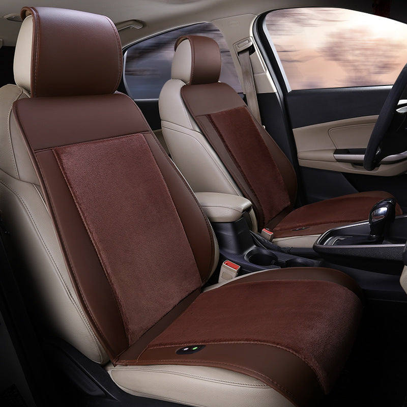 Almofada de Assento de Carro com Ventiladores Integrados — Frescura Duradoura e Condução Relaxante 