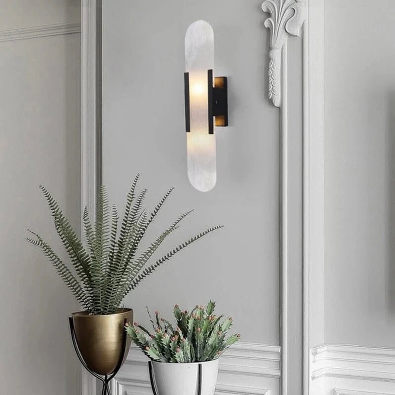 مصباح حائط LED أسود وذهبي - أناقة عصرية وتصميم أنيق 