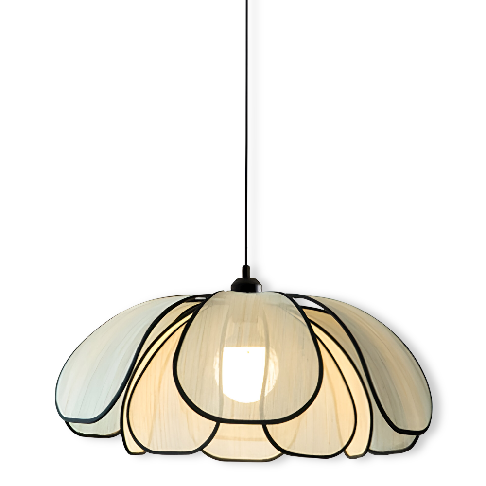 Elegancka lampa wisząca z naturalnej wikliny - naturalna dekoracja i harmonijne oświetlenie