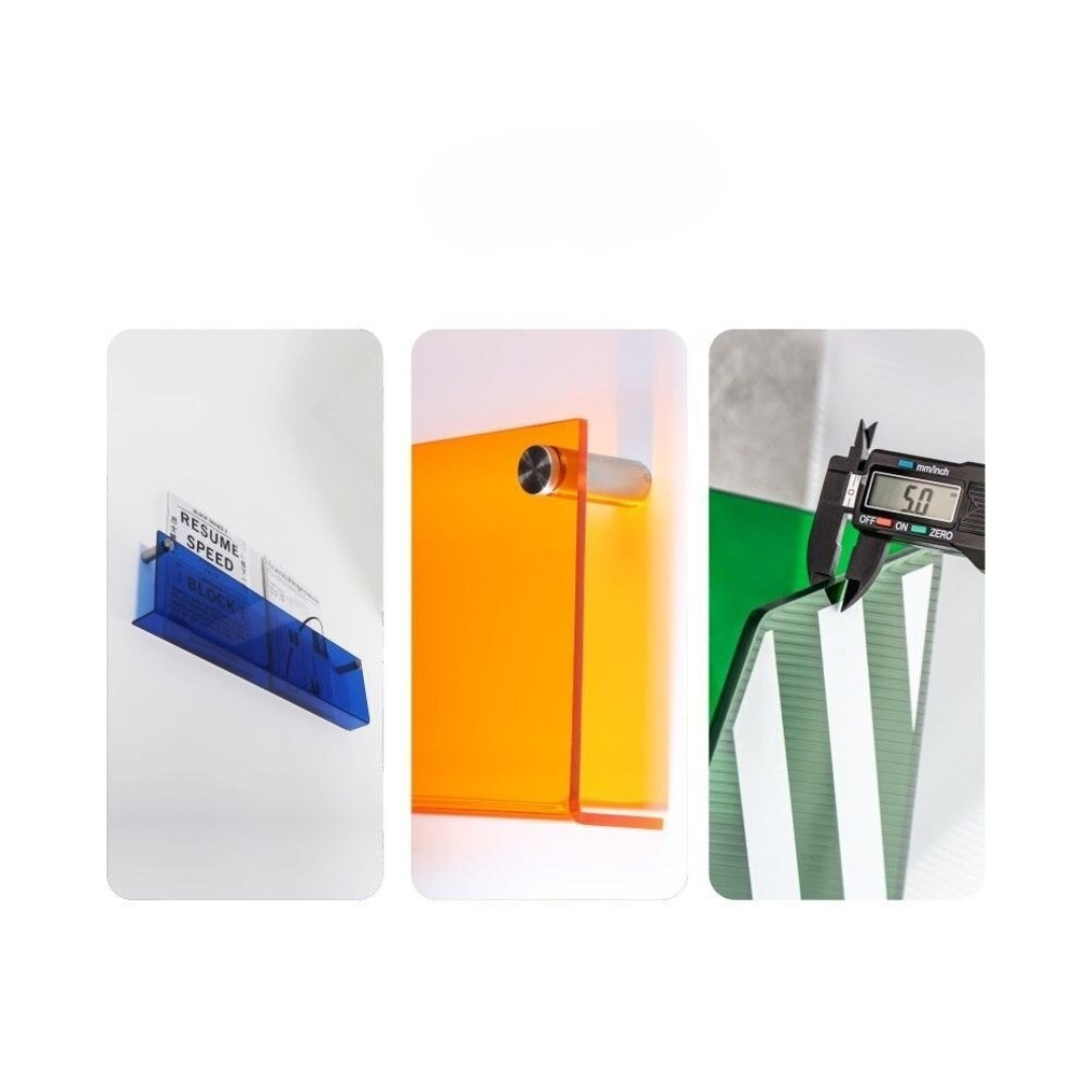 Vegghylle med magasinholder i klart design – Chic og moderne design 