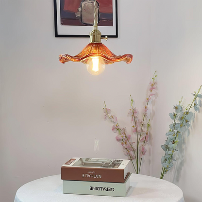 Lâmpada Flor Suspensa – Charme Natural e Espírito Terno 