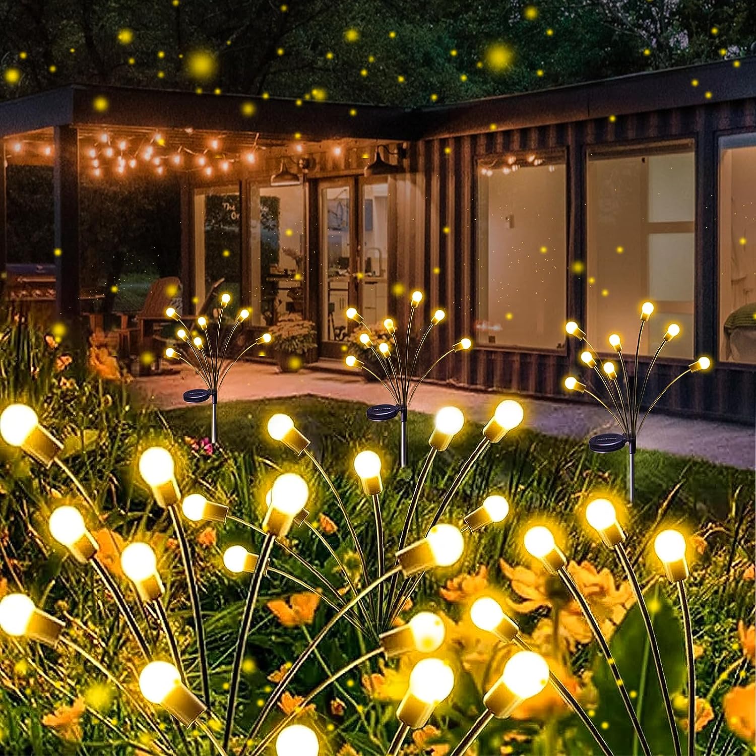 Lampy LED Lucioles Zasilane Energii Słonecznej – Magiczna Atmosfera dla Twojego Ogrodu 