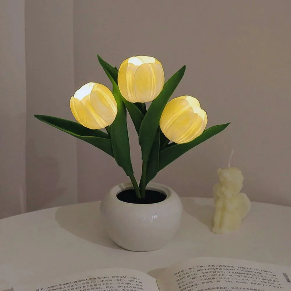 Lampă decorativă Tulipă – Ambianță caldă și rafinată 