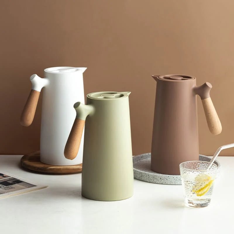 Isolerad karaff med handtag – Långvarig förvaring och chic design 
