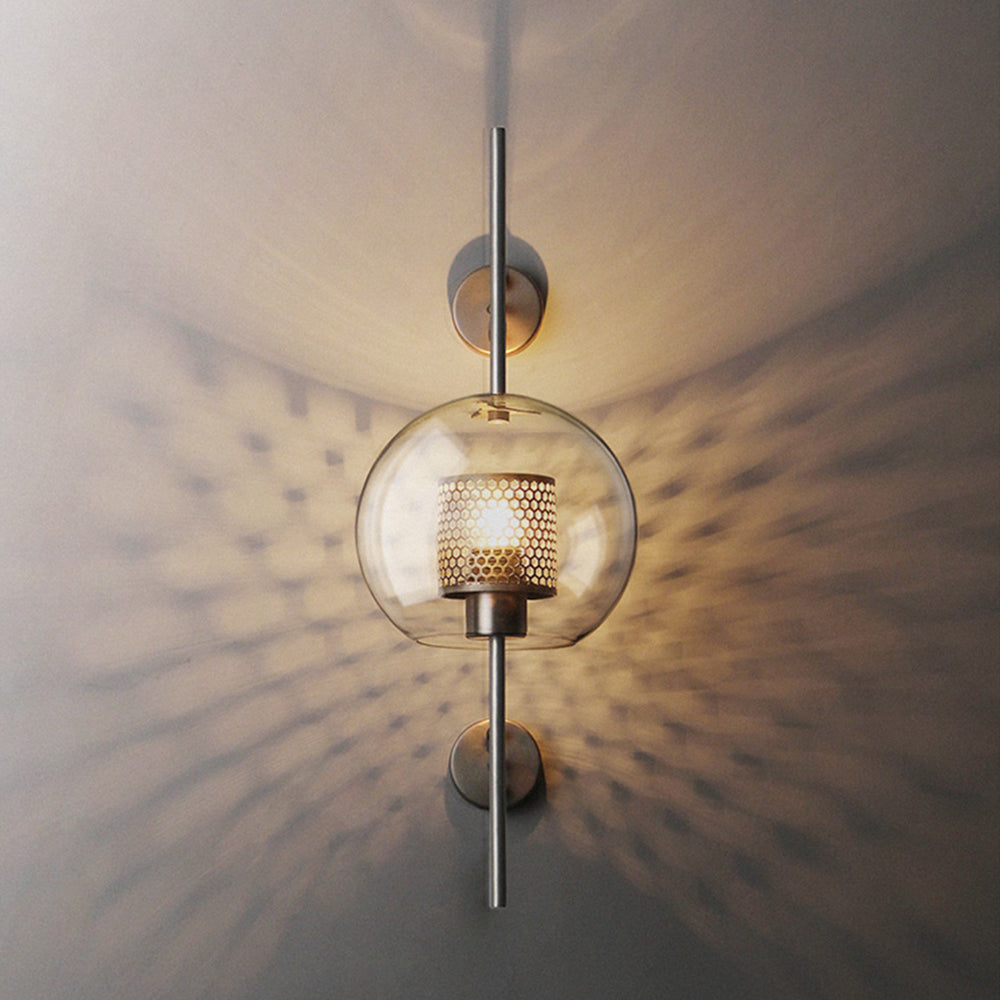 Industriel geometrisk væglampe - stil og modernitet