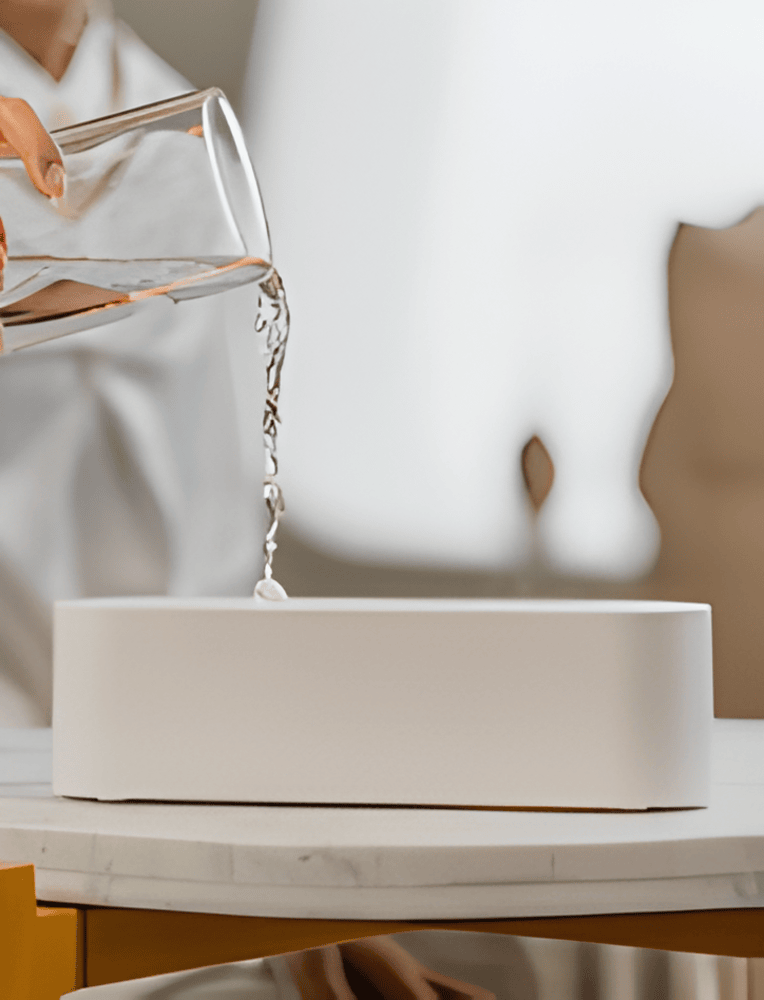 USB aróma difuzér s viacfarebným LED osvetlením - relaxačná atmosféra a ľahká hmla