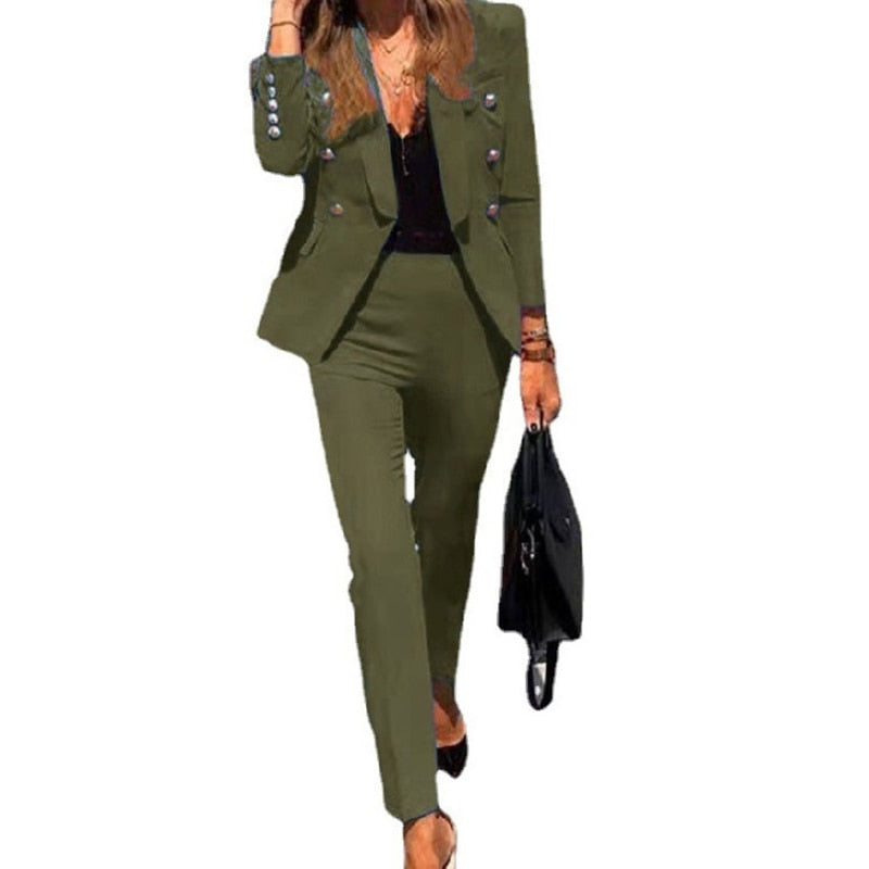 Zita | Ensemble Blazer Et Pantalon – Silhouette Raffinée Pour Femme